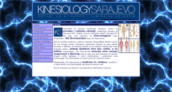 Desktop Screenshot of kinesiology.com.ba