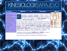 Tablet Screenshot of kinesiology.com.ba
