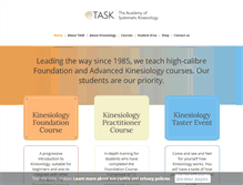 Tablet Screenshot of kinesiology.co.uk